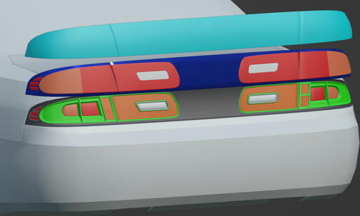 Single part || Zenki S14 Tailight